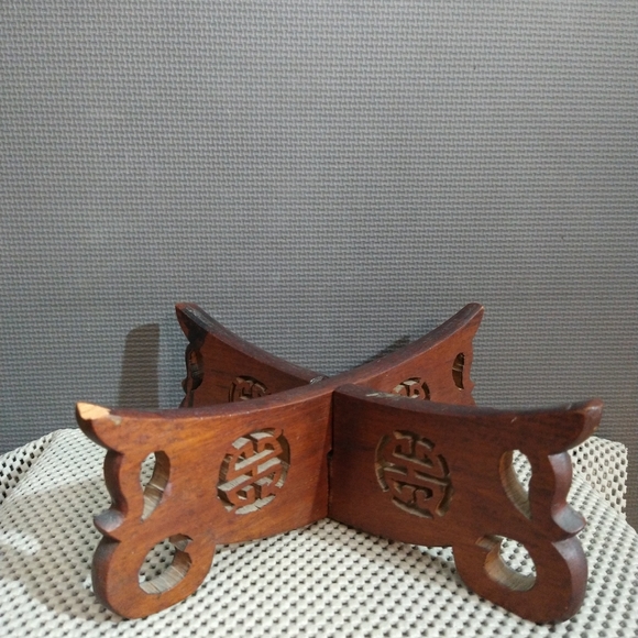 Antique Chinese Solid Brass Hand Engraved Dragon Bowl Republic of China Period - Picture 6 of 11